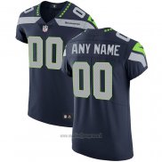 Maglia NFL Elite Seattle Seahawks Personalizzate Vapor Untouchable Blu
