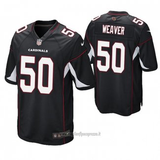 Maglia NFL Game Arizona Cardinals 50 Evan Weaver Nero