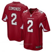Maglia NFL Game Arizona Cardinals Chase Edmonds 2 Rosso