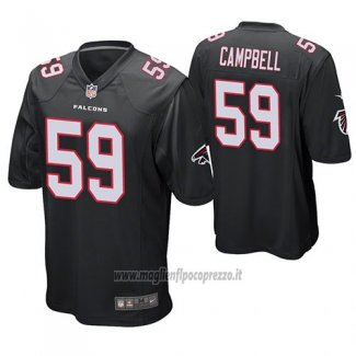 Maglia NFL Game Atlanta Falcons De'vondre Campbell Nero