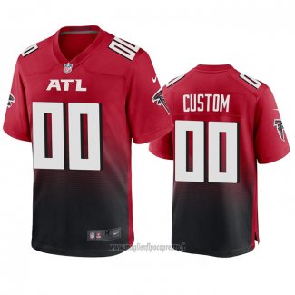 Maglia NFL Game Atlanta Falcons Personalizzate 2020 Rosso