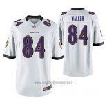 Maglia NFL Game Baltimore Ravens Darren Waller Bianco