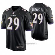 Maglia NFL Game Baltimore Ravens Earl Thomas Iii Nero
