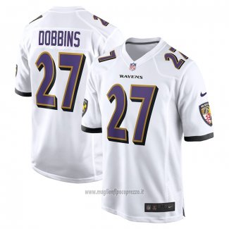 Maglia NFL Game Baltimore Ravens J.k. Dobbins Away Bianco