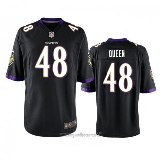 Maglia NFL Game Baltimore Ravens Patrick Queen Nero