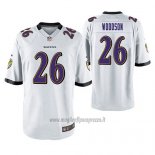 Maglia NFL Game Baltimore Ravens Rod Woodson Bianco
