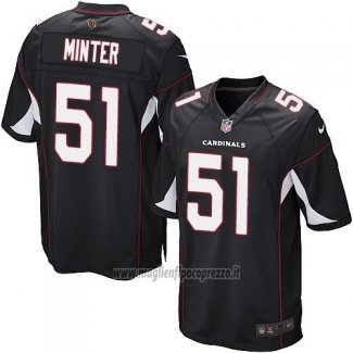 Maglia NFL Game Bambino Arizona Cardinals Minter Nero