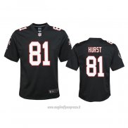 Maglia NFL Game Bambino Atlanta Falcons Hayden Hurst Throwback 2020 Nero
