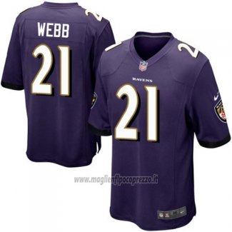 Maglia NFL Game Bambino Baltimore Ravens Webb Viola
