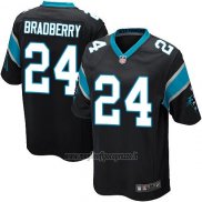 Maglia NFL Game Bambino Carolina Panthers Bradberry Nero