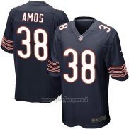 Maglia NFL Game Bambino Chicago Bears Amos Bianco Nero