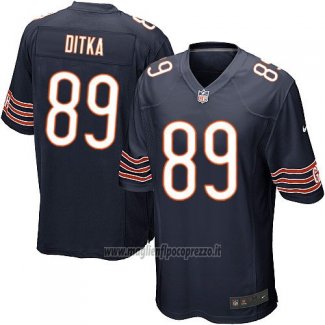 Maglia NFL Game Bambino Chicago Bears Ditka Bianco Nero