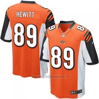 Maglia NFL Game Bambino Cincinnati Bengals Hewitt Arancione