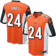 Maglia NFL Game Bambino Cincinnati Bengals Jones Arancione