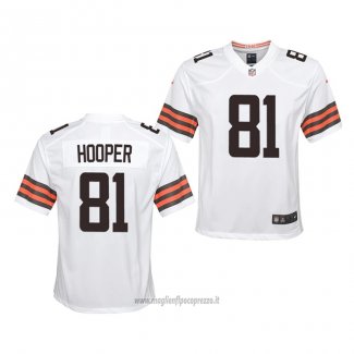 Maglia NFL Game Bambino Cleveland Browns Austin Hooper 2020 Bianco
