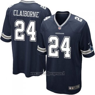 Maglia NFL Game Bambino Dallas Cowboys Claiborne Nero