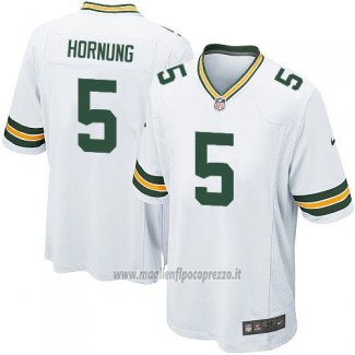 Maglia NFL Game Bambino Green Bay Packers Hornung Bianco