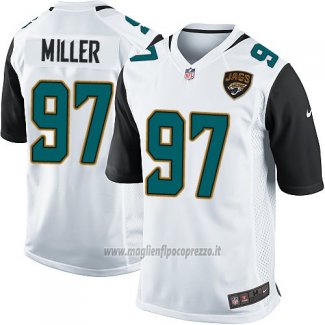 Maglia NFL Game Bambino Jacksonville Jaguars Miller Bianco