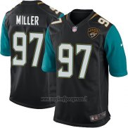 Maglia NFL Game Bambino Jacksonville Jaguars Miller Nero