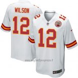 Maglia NFL Game Bambino Kansas City Chiefs Wilson Bianco