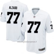 Maglia NFL Game Bambino Las Vegas Raiders Alzado Bianco