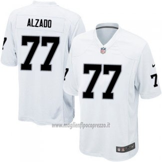 Maglia NFL Game Bambino Las Vegas Raiders Alzado Bianco