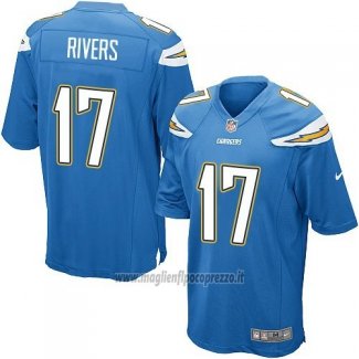 Maglia NFL Game Bambino Los Angeles Chargers Rivers Blu