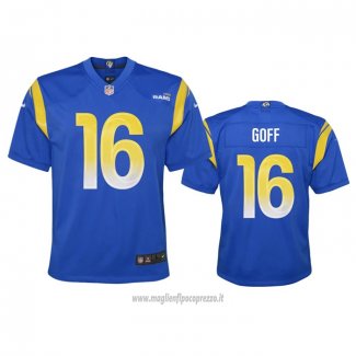 Maglia NFL Game Bambino Los Angeles Rams Jared Goff 2020 Blu