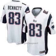 Maglia NFL Game Bambino New England Patriots Bennett Bianco