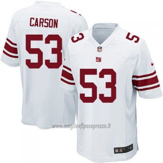Maglia NFL Game Bambino New York Giants Carson Bianco