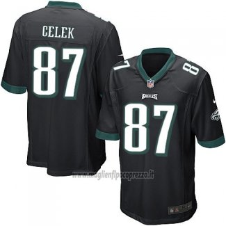 Maglia NFL Game Bambino Philadelphia Eagles Gelek Nero