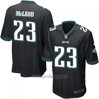 Maglia NFL Game Bambino Philadelphia Eagles Mcleod Nero