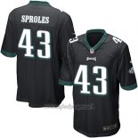 Maglia NFL Game Bambino Philadelphia Eagles Sproles Nero