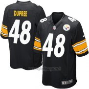 Maglia NFL Game Bambino Pittsburgh Steelers Dupree Nero