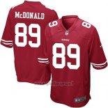 Maglia NFL Game Bambino San Francisco 49ers Mcdonald Rosso