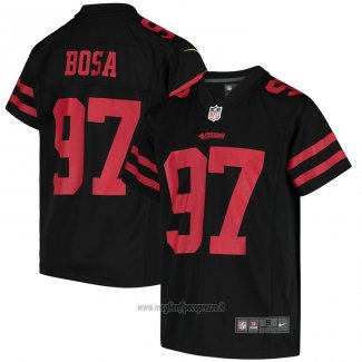 Maglia NFL Game Bambino San Francisco 49ers Nick Bosa Nero
