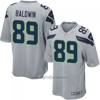 Maglia NFL Game Bambino Seattle Seahawks Baldwin Grigio