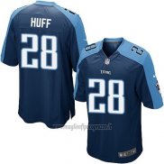 Maglia NFL Game Bambino Tennessee Titans Huff Blu Scuro