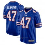 Maglia NFL Game Buffalo Bills Christian Benford Blu