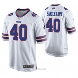 Maglia NFL Game Buffalo Bills Devin Singletary Bianco