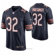 Maglia NFL Game Chicago Bears David Montgomery Blu