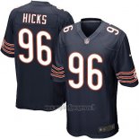 Maglia NFL Game Chicago Bears Hicks Bianco Nero