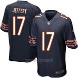 Maglia NFL Game Chicago Bears Jeffery Bianco Nero