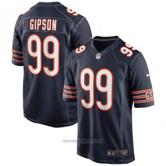 Maglia NFL Game Chicago Bears Trevis Gipson 99 Blu