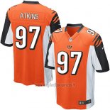 Maglia NFL Game Cincinnati Bengals Atkins Arancione