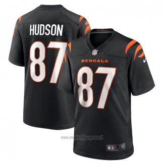 Maglia NFL Game Cincinnati Bengals Tanner Hudson Home Nero