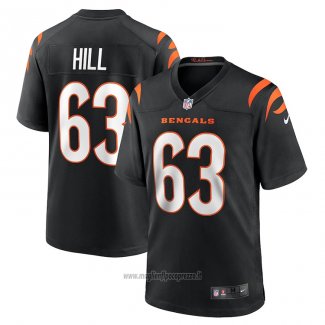 Maglia NFL Game Cincinnati Bengals Trey Hill Nero