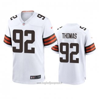 Maglia NFL Game Cleveland Browns Chad Thomas 2020 Bianco