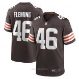 Maglia NFL Game Cleveland Browns Don Fleming Retired Marrone