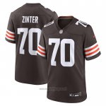 Maglia NFL Game Cleveland Browns Zak Zinter Marrone